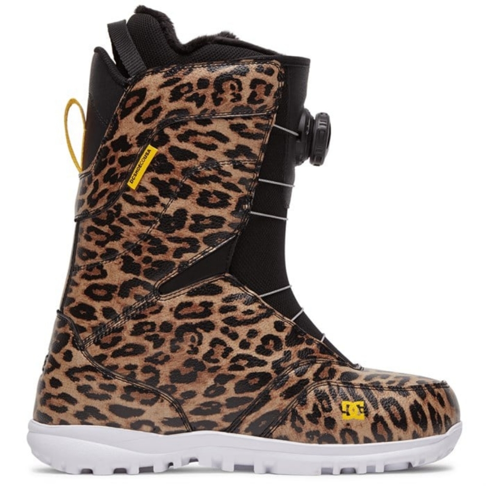 DC Search Boa Leopard Snowboard Boots W6